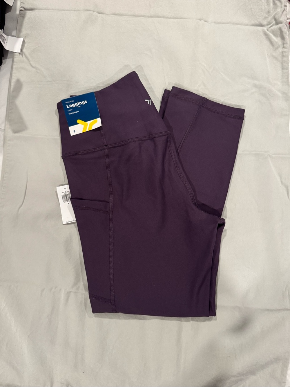 Old Navy Plum Active Leggings with Side Pocket